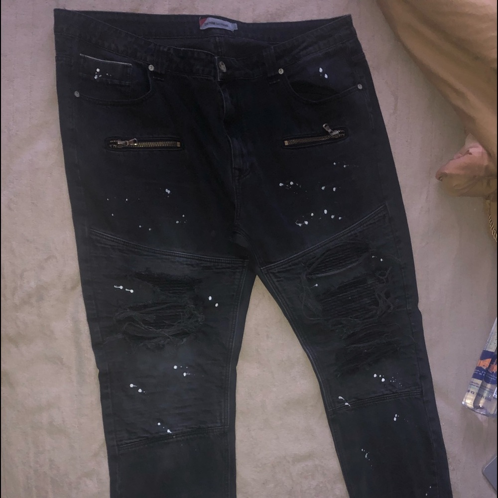 Black Denim Jeans